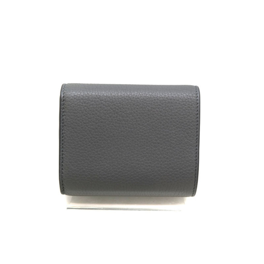 Celine Folded Multi Function Compact Wallet Leath… - image 2